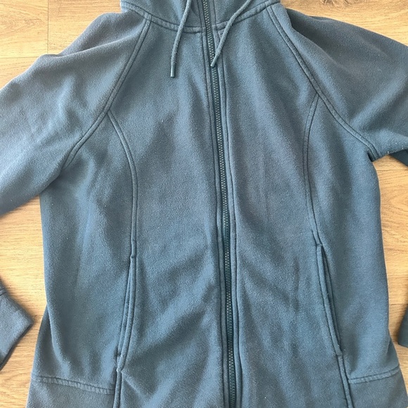 All in Motion Women’s Hooded Full-Zip Sweatshirt with Thumb Holes - Size Small - Picture 4 of 12